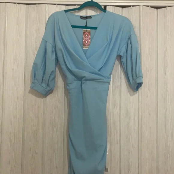 blue dress for baby girl Dusty Blue Maternity Dress For Pictures Off Shoulder Baby Shower Dress –  vivymakudress
